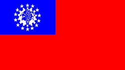 Flagge von Burma