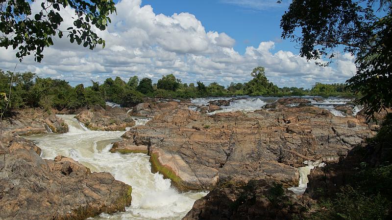 Wasserfälle im Mekong